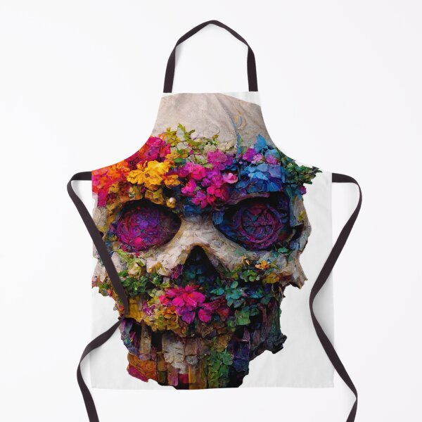 Item preview, Flower Skull designed and sold by GeekGasmMerch.