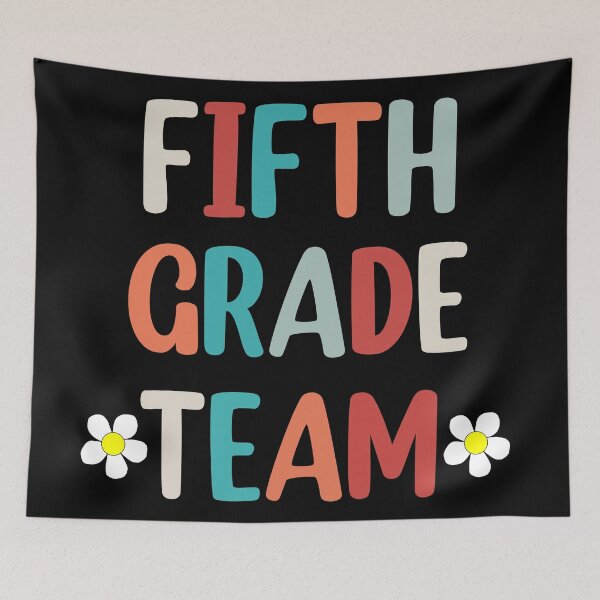 Item preview, 5th Grade Team Retro Groovy Teacher Happy Fifth Day Of School  designed and sold by Rami Khalifah.