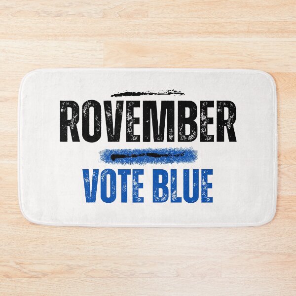 Item preview,  Roevember Vote Blue Black Text Grunge Political Design designed and sold by EarthArtDesigns.