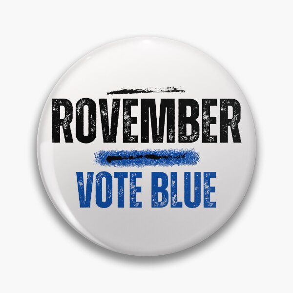 Item preview,  Roevember Vote Blue Black Text Grunge Political Design designed and sold by EarthArtDesigns.