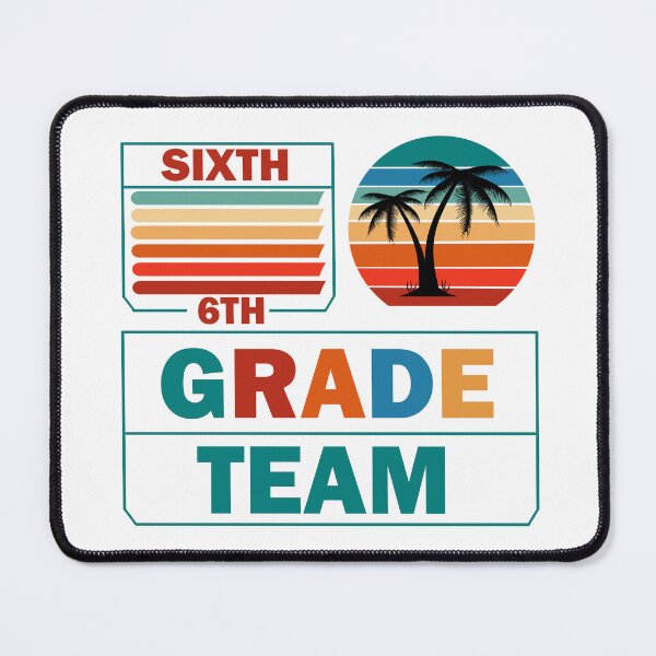 Item preview, 6th Grade Team Retro Groovy Teacher Happy Sixth Day Of School  designed and sold by Rami Khalifah.