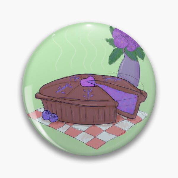 Item preview, blueberry pie designed and sold by lavenderMagpie.