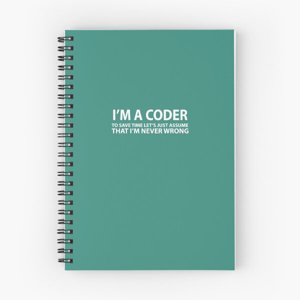 Item preview, Coder Assume I'm Never Wrong  designed and sold by AlwaysAwesome.