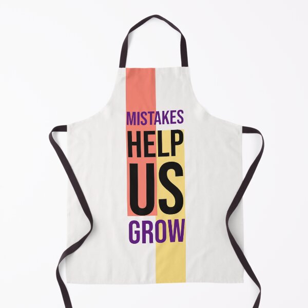 Item preview, Mistakes Help Us Grow Text Design designed and sold by RiyonArts.