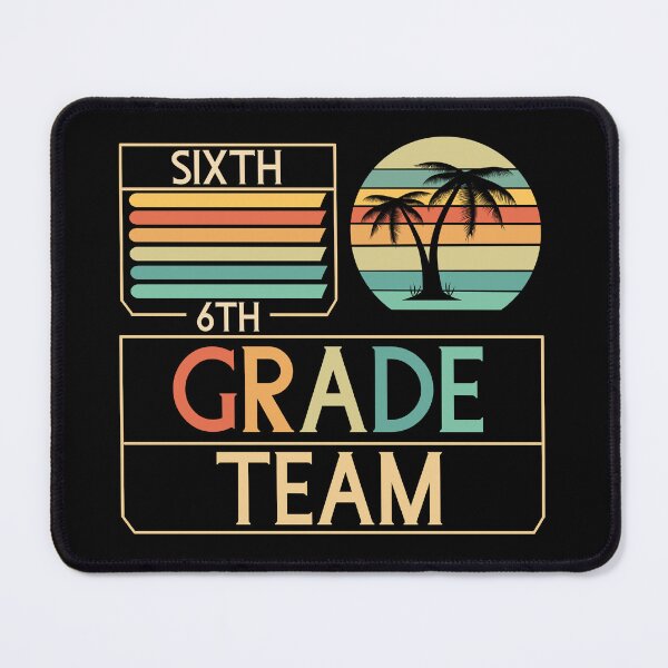 Item preview, 6th Grade Team Retro Groovy Teacher Happy Sixth Day Of School  designed and sold by Rami Khalifah.