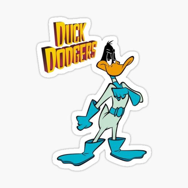 Duck Dodgers Sticker For Sale By Slyguy77 Redbubble