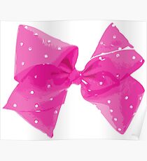 Pink Pink Bow Poster