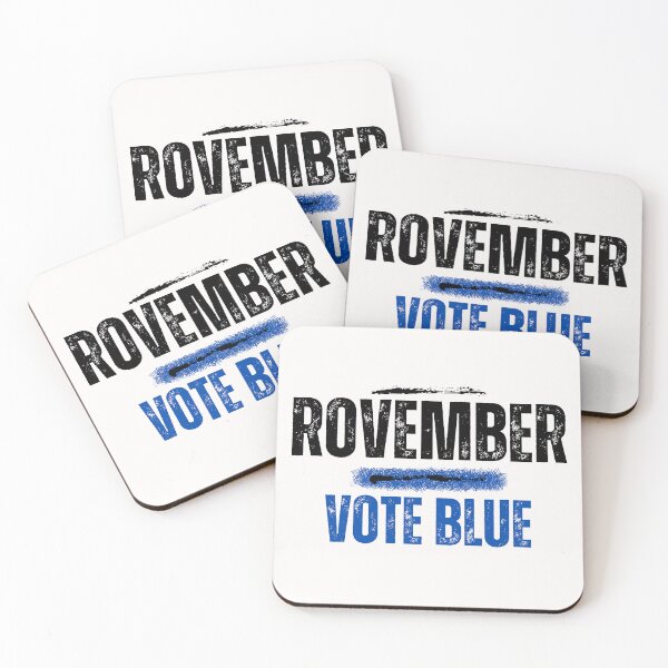Item preview,  Roevember Vote Blue Black Text Grunge Political Design designed and sold by EarthArtDesigns.