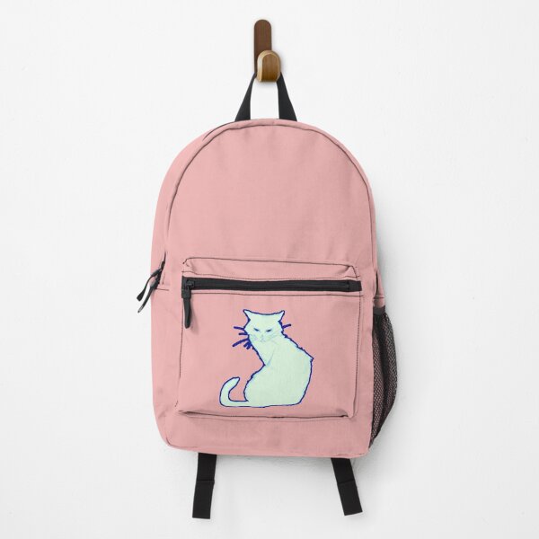 Item preview, cute white cat designed and sold by ONPINI.