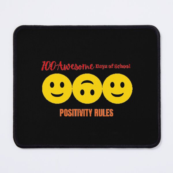 Item preview, 100 Awesome Days Of School Positivity Rules Version designed and sold by BestTeacher.