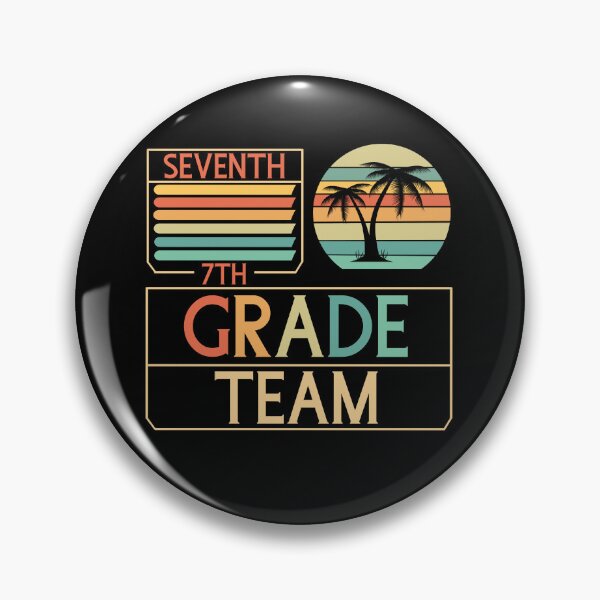 Item preview, Seventh Grade Team Retro Groovy Teacher Happy 7th Day Of School  designed and sold by Rami Khalifah.