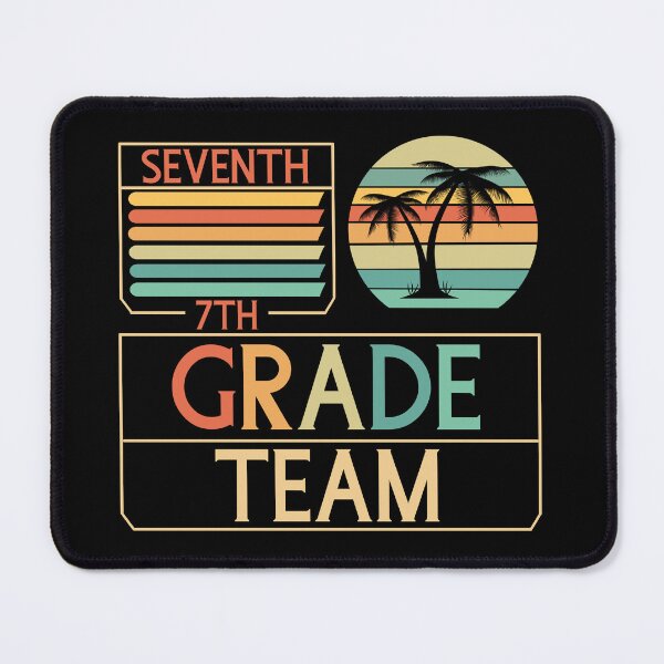 Item preview, Seventh Grade Team Retro Groovy Teacher Happy 7th Day Of School  designed and sold by Rami Khalifah.