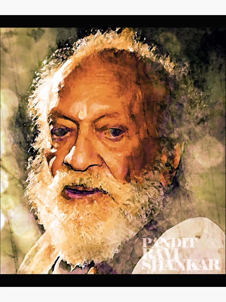 Thumbnail 3 of 3, Poster, Amazing Ravi Rabindra Shankar designed and sold by TonisArtStudioo.