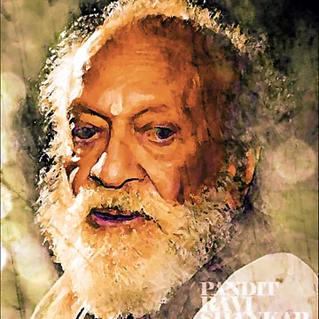 Artwork thumbnail, Amazing Ravi Rabindra Shankar by TonisArtStudioo