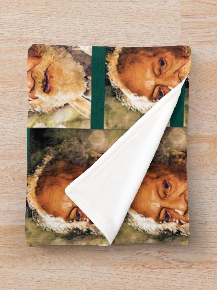 Thumbnail 3 of 6, Throw Blanket, Amazing Ravi Rabindra Shankar designed and sold by TonisArtStudioo.