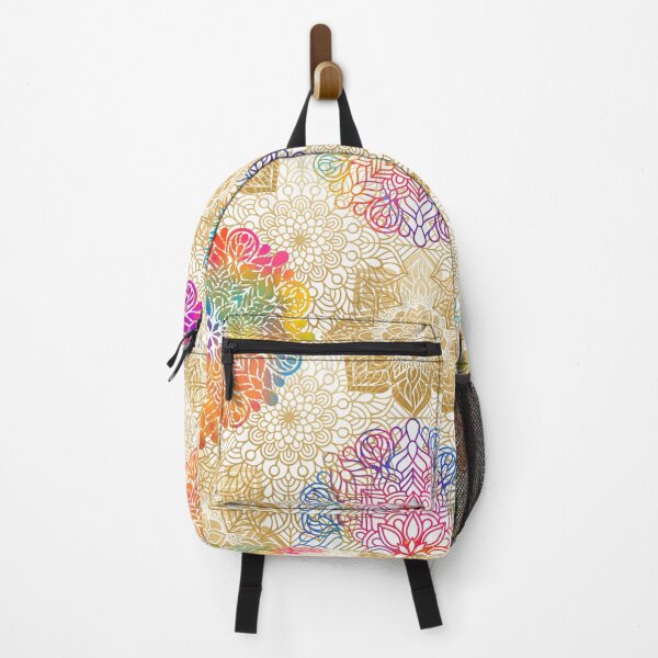 Item preview, Colorful Rainbow Mandala Pattern designed and sold by PirateAvocado.