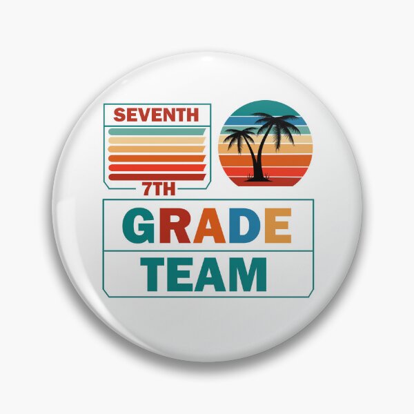 Item preview, Seventh Grade Team Retro Groovy Teacher Happy 7th Day Of School  designed and sold by Rami Khalifah.