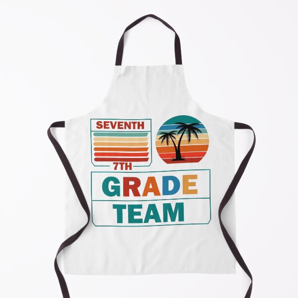 Item preview, Seventh Grade Team Retro Groovy Teacher Happy 7th Day Of School  designed and sold by Rami Khalifah.
