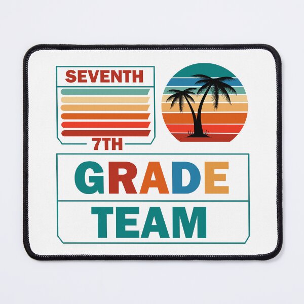 Item preview, Seventh Grade Team Retro Groovy Teacher Happy 7th Day Of School  designed and sold by Rami Khalifah.