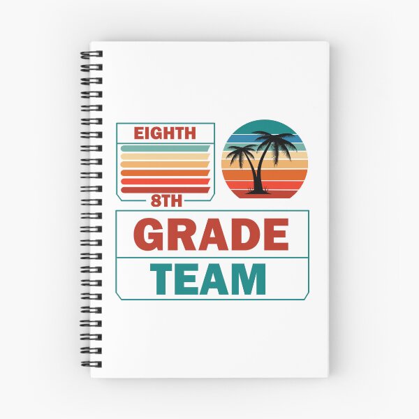 Item preview, Eighth Grade Team Retro Groovy Teacher Happy 8th Day Of School  designed and sold by Rami Khalifah.