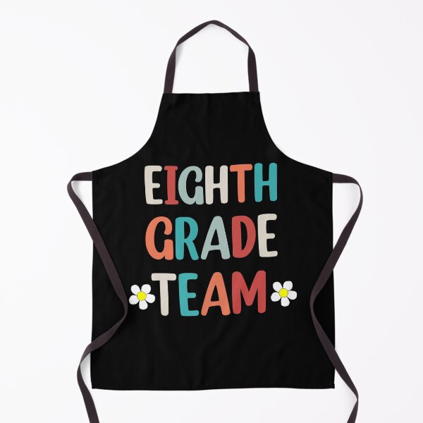 Item preview, Eighth Grade Team Retro Groovy Teacher Happy 8th Day Of School  designed and sold by Rami Khalifah.