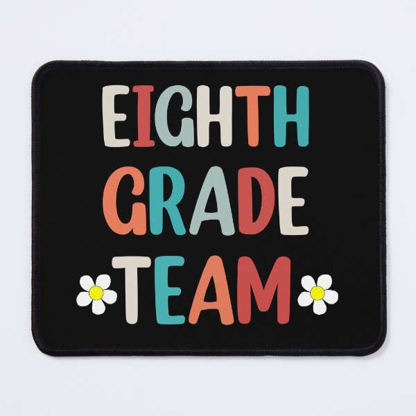 Item preview, Eighth Grade Team Retro Groovy Teacher Happy 8th Day Of School  designed and sold by Rami Khalifah.