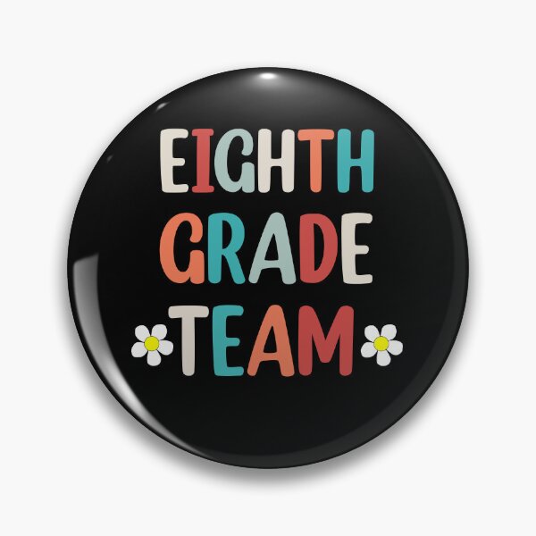 Item preview, Eighth Grade Team Retro Groovy Teacher Happy 8th Day Of School  designed and sold by Rami Khalifah.