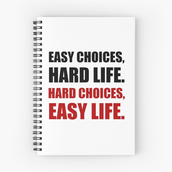 Item preview, Easy Choices Hard Life designed and sold by TheBestStore.