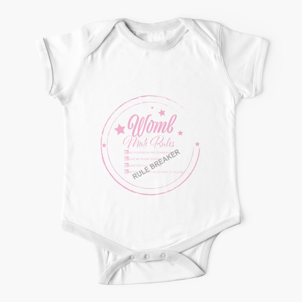 Womb Mate Rules Baby One-Piece