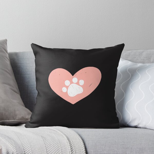 Item preview, DOG CAT PAWS IN LOVE HEART designed and sold by Carolp05.