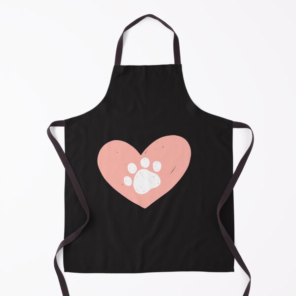 Item preview, DOG CAT PAWS IN LOVE HEART designed and sold by Carolp05.