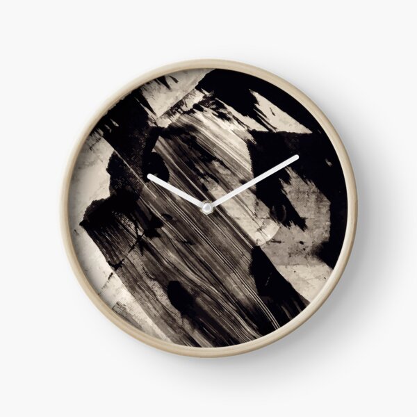 Woman In Ink C Clock