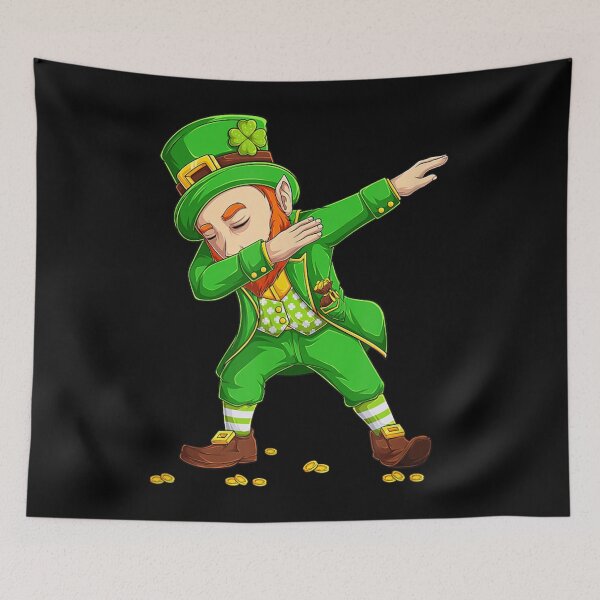 Item preview, St Patricks Day Dabbing Leprechaun  designed and sold by sarahbennetth.