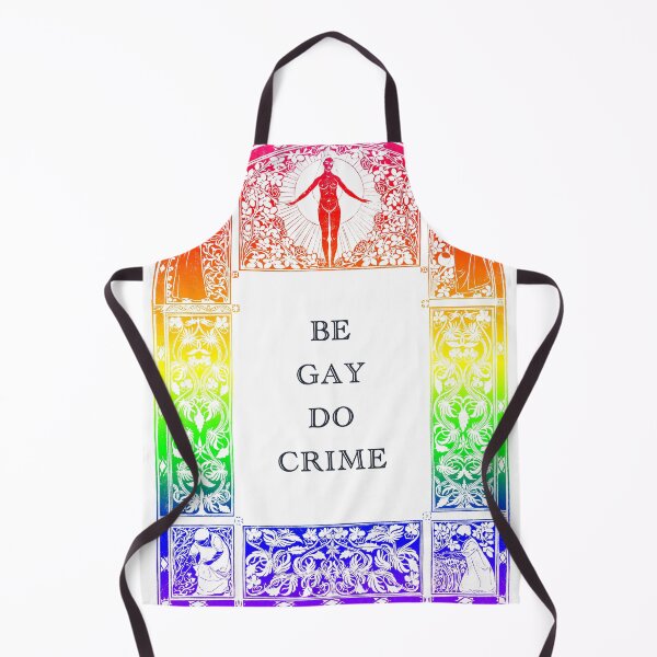 Item preview, Be Gay Do Crime on white designed and sold by khurst.