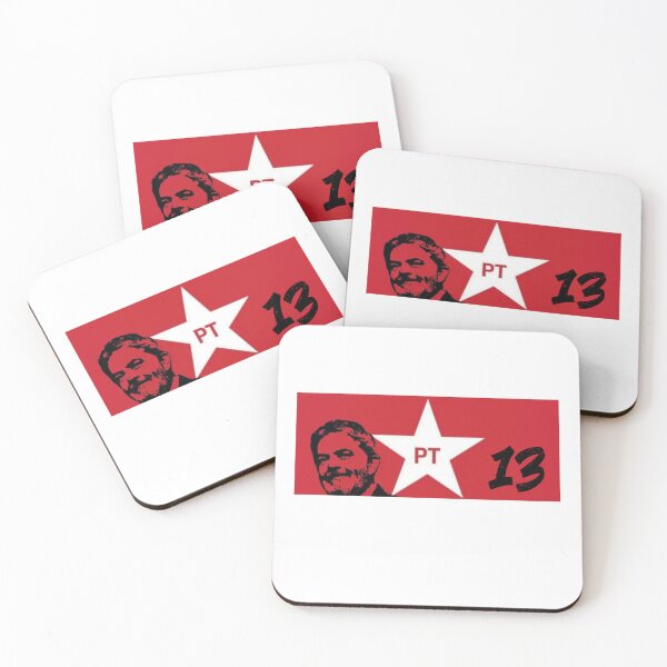 Item preview, Lula PT 13 Presidente - Bandeira Vermelha designed and sold by NiceShirtY.
