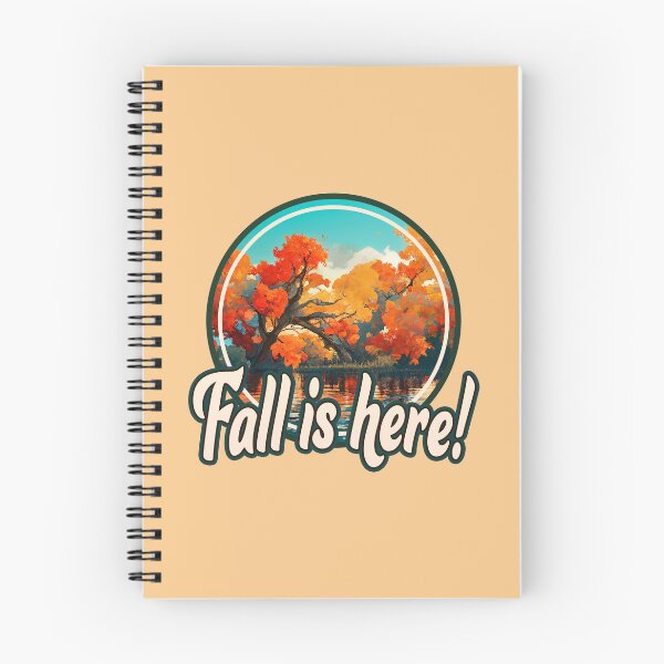 Item preview, Fall Is Here! || Cute Autumn Landscape by the Lake designed and sold by MadSwellDesigns.