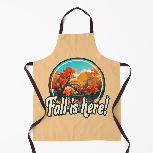 Item preview, Fall Is Here! || Cute Autumn Landscape by the Lake designed and sold by MadSwellDesigns.