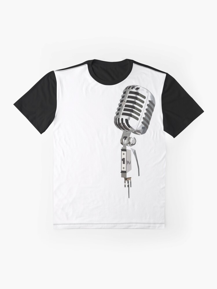 "Geometric Microphone" Tshirt by mbranson6 Redbubble