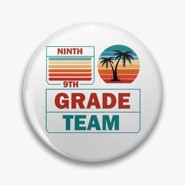 Item preview, Ninth Grade Team Retro Groovy Teacher Happy 9th Day Of School  designed and sold by Rami Khalifah.