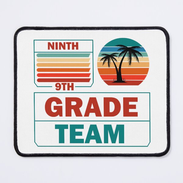Item preview, Ninth Grade Team Retro Groovy Teacher Happy 9th Day Of School designed and sold by Rami Khalifah.