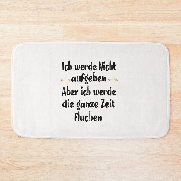 Item preview, ich werde nicht aufgeben, aber ich werde die ganze zeit fluchen designed and sold by toufikpromo.