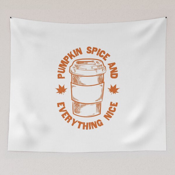 Item preview, Pumpkin Spice And Everything Nice, Coffee Autumn Fall designed and sold by anghelapparel.