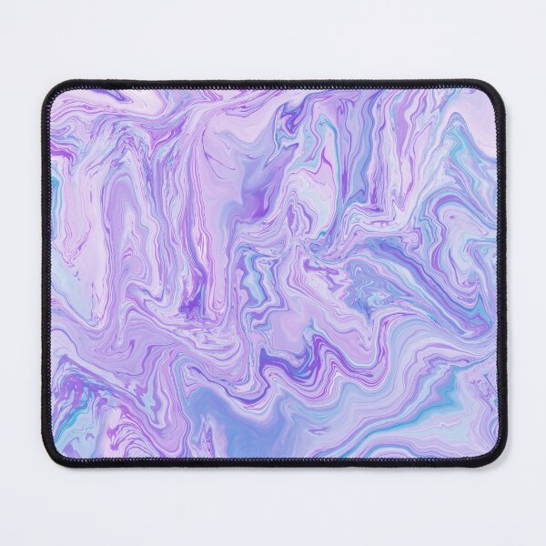Item preview, Purple and Blue Digital Fluid Art Experiment 1 designed and sold by LuxeHurricane.