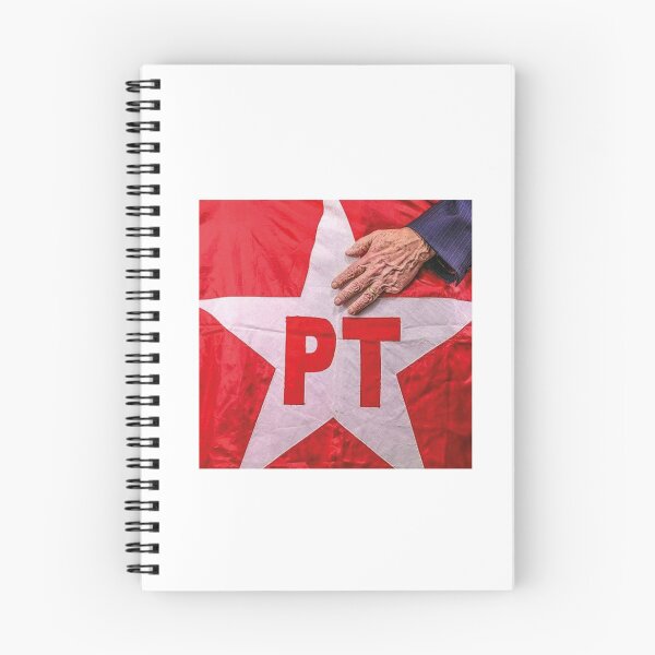 Item preview, Lula PT 13 Bandeira Estrela Vermelha Mão designed and sold by NiceShirtY.