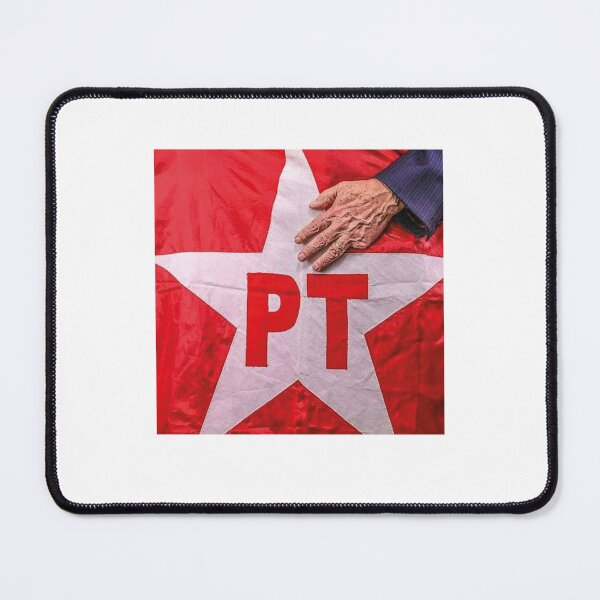 Item preview, Lula PT 13 Bandeira Estrela Vermelha Mão designed and sold by NiceShirtY.