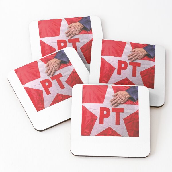 Item preview, Lula PT 13 Bandeira Estrela Vermelha Mão designed and sold by NiceShirtY.