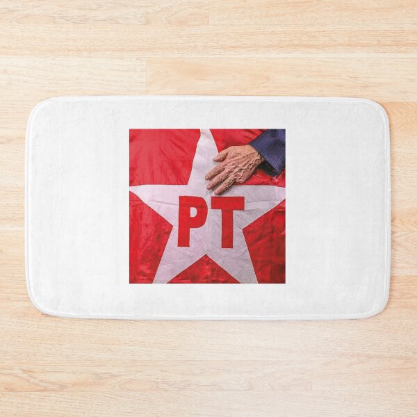 Item preview, Lula PT 13 Bandeira Estrela Vermelha Mão designed and sold by NiceShirtY.