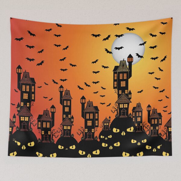 Item preview, Haunted Village designed and sold by GriffinJDesigns.