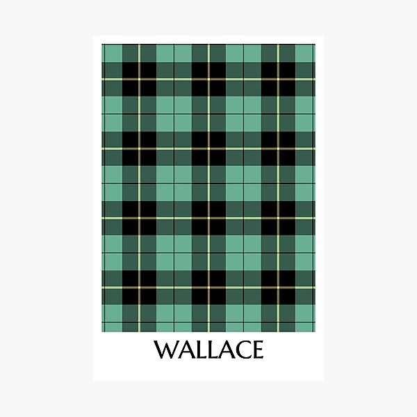 Item preview, Clan Wallace Hunting Tartan (Ancient) designed and sold by plaidwerx.