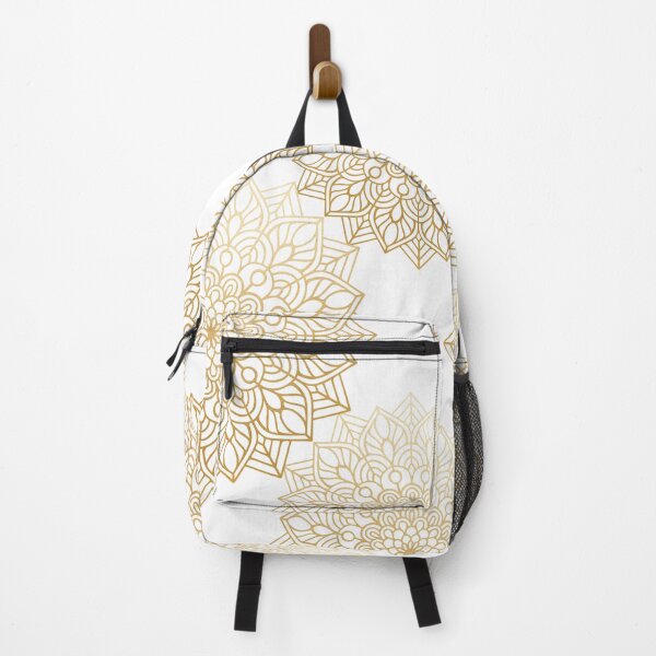 Item preview, Gold on White Mandala Pattern designed and sold by PirateAvocado.